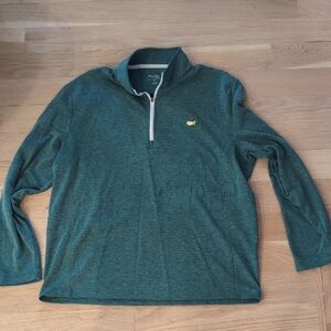 Masters Green Quarter-Zip Pullover